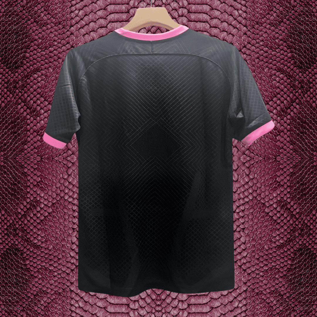 Inter Milan Rose Snake 2024 2025 Special Edition Shirt from the back