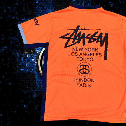 inter milan stussy jersey orange version