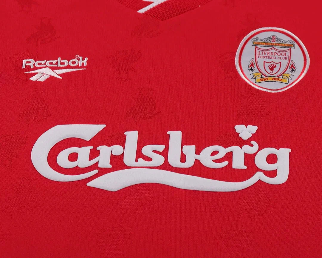 1996-1997 Liverpool Home Kids Kit