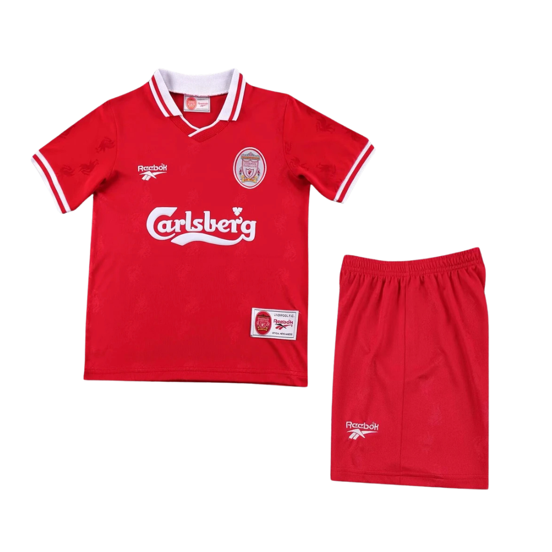 1996-1997 Liverpool Home Kids Kit