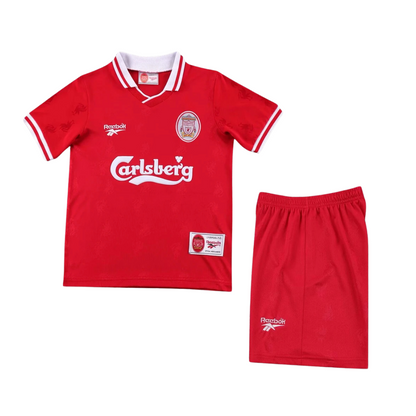 1996-1997 Liverpool Home Kids Kit
