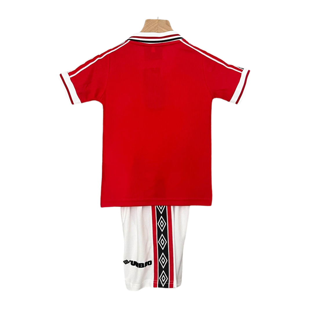 Manchester United Home 1998-1999 - Kids Kit