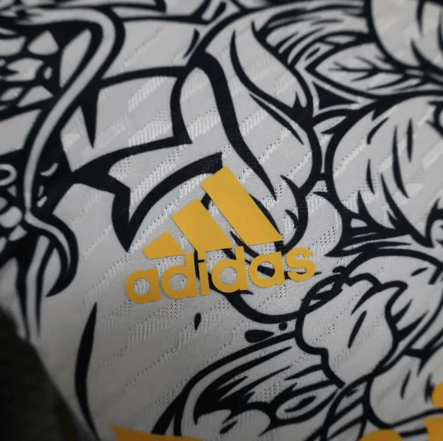 Real Madrid gold Dragon Edition jersey