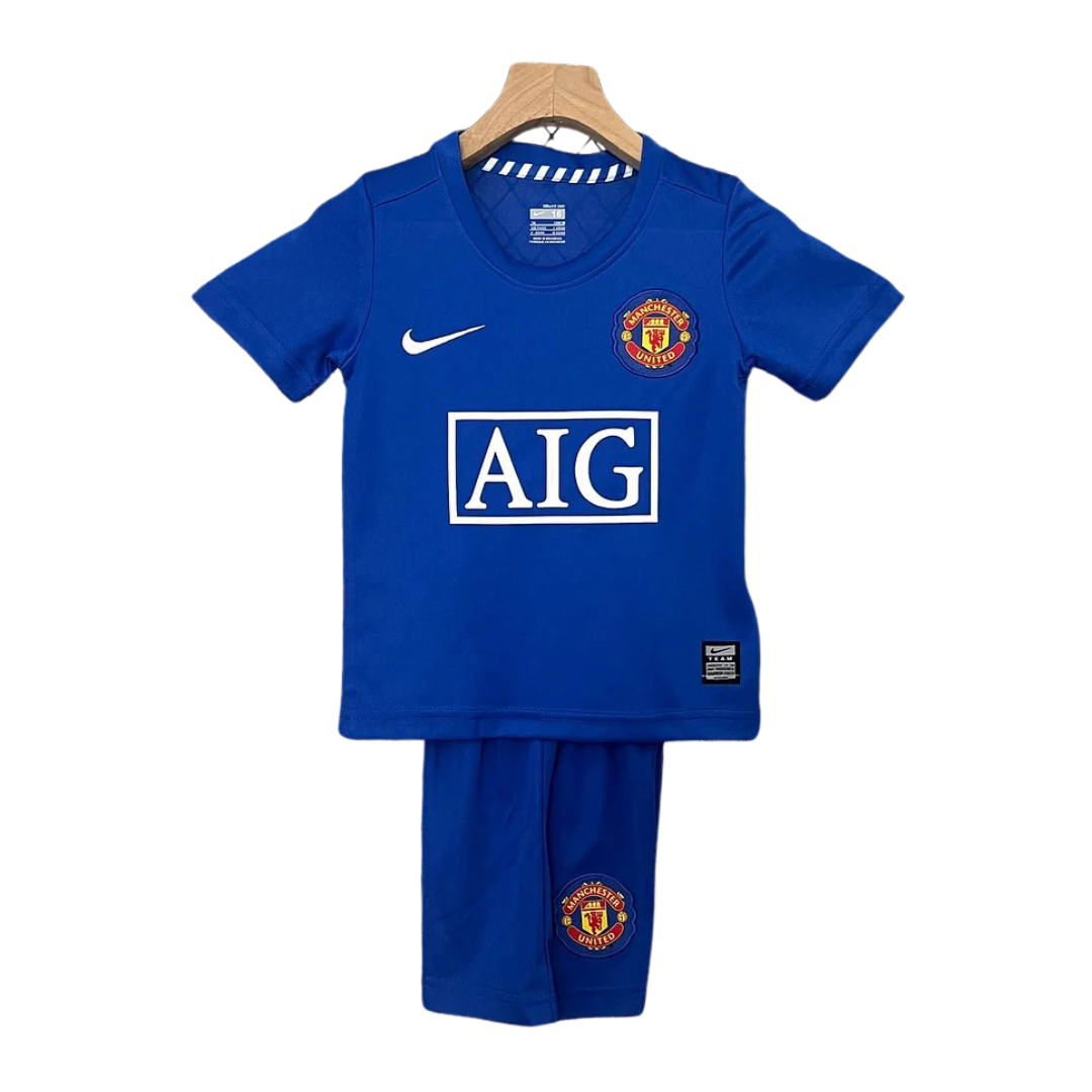 Manchester United Away 2008-2009 - Kids Kit