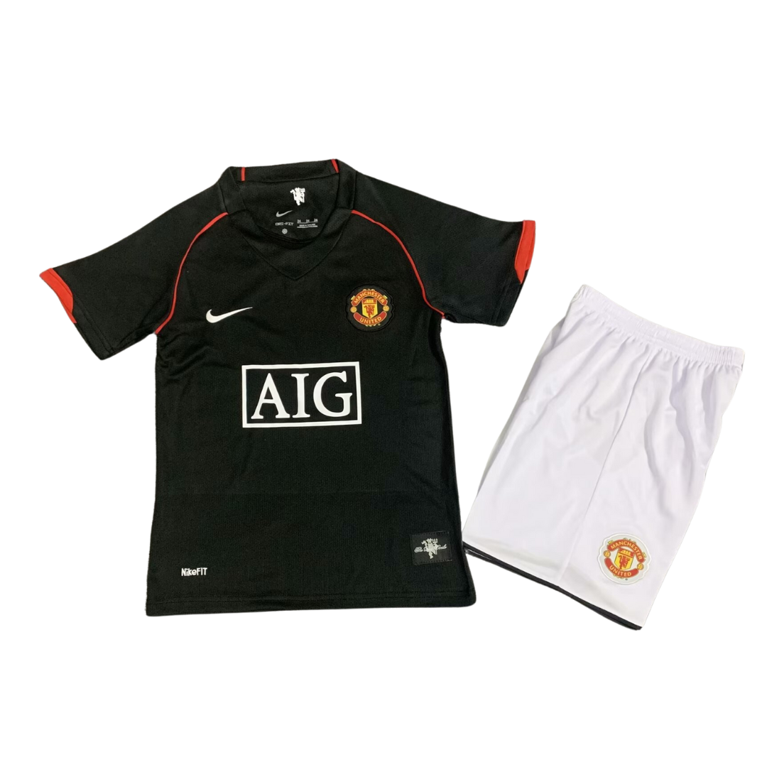 Manchester United Away 2007-08 - Kids Kit