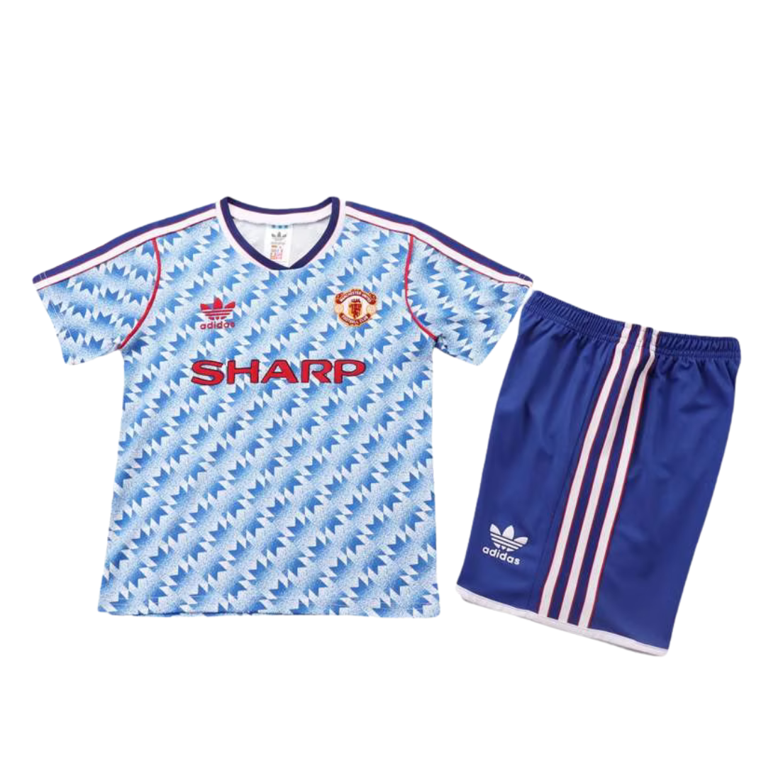 Manchester United Away 1991-92 - Kids Kit
