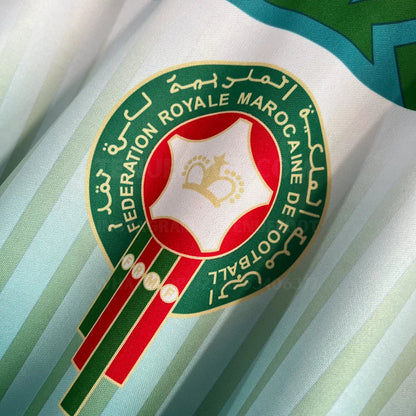 Morocco Retro 94 Away football Kit shirt soccer Shirt t shirt logo