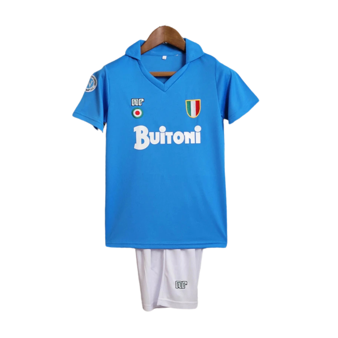 1987-1988 Napoli Home Kids Kit