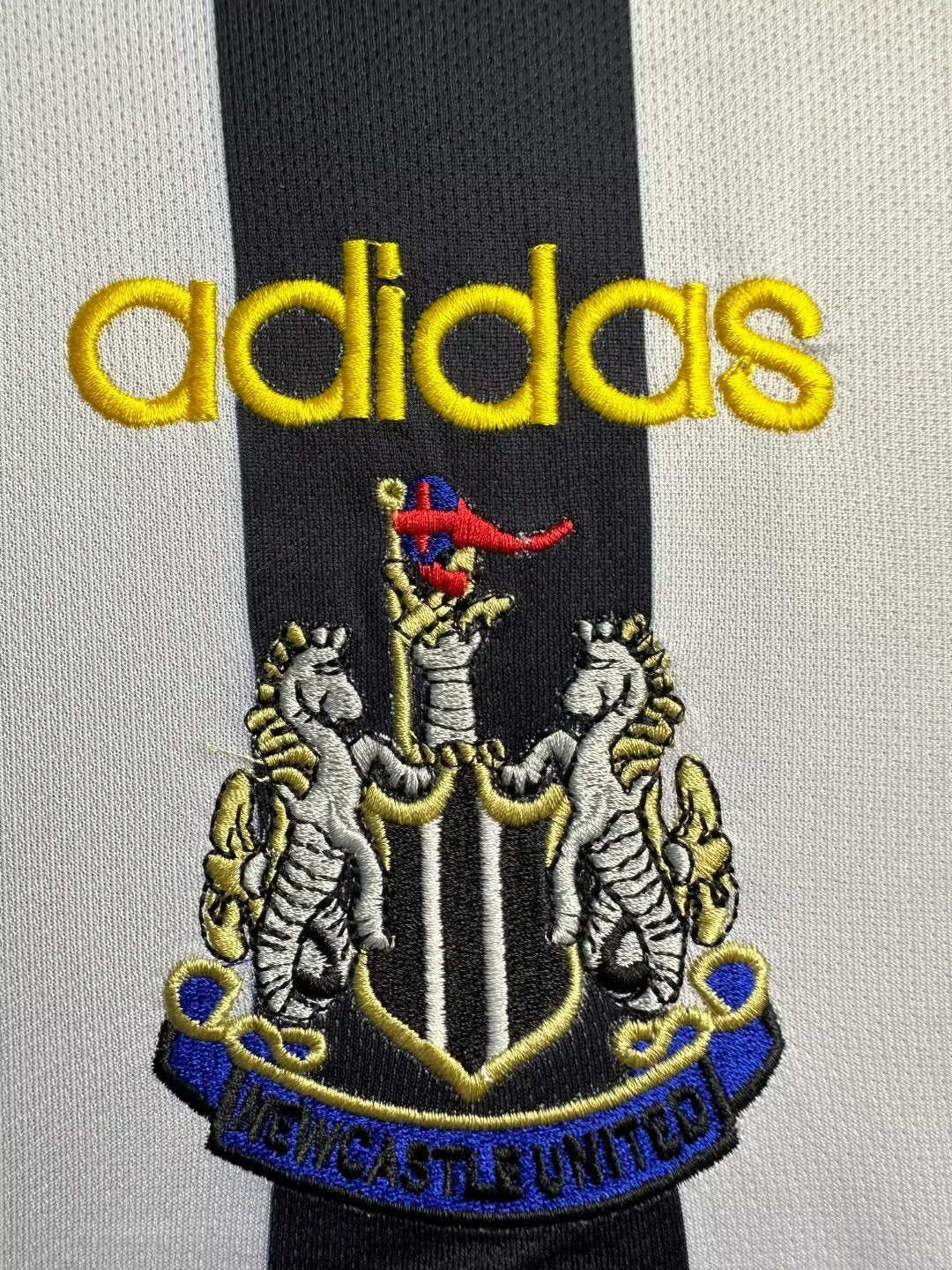 1997-1999 Newcastle Long Sleeve Home Shirt
