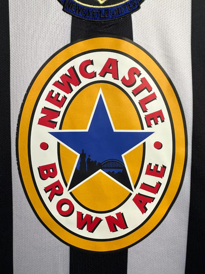 1997-1999 Newcastle Long Sleeve Home Shirt