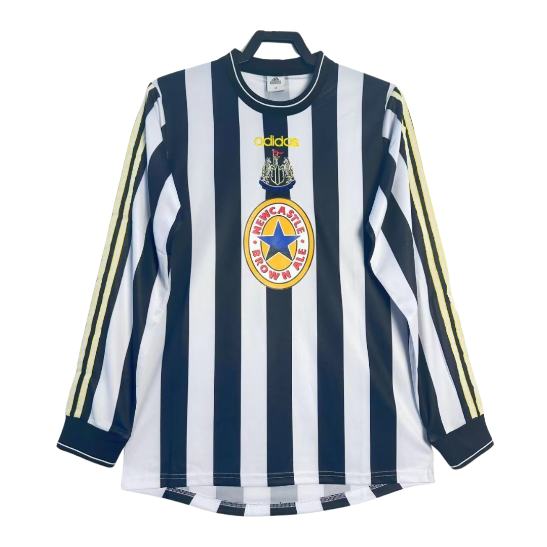 1997-1999 Newcastle Long Sleeve Home Shirt