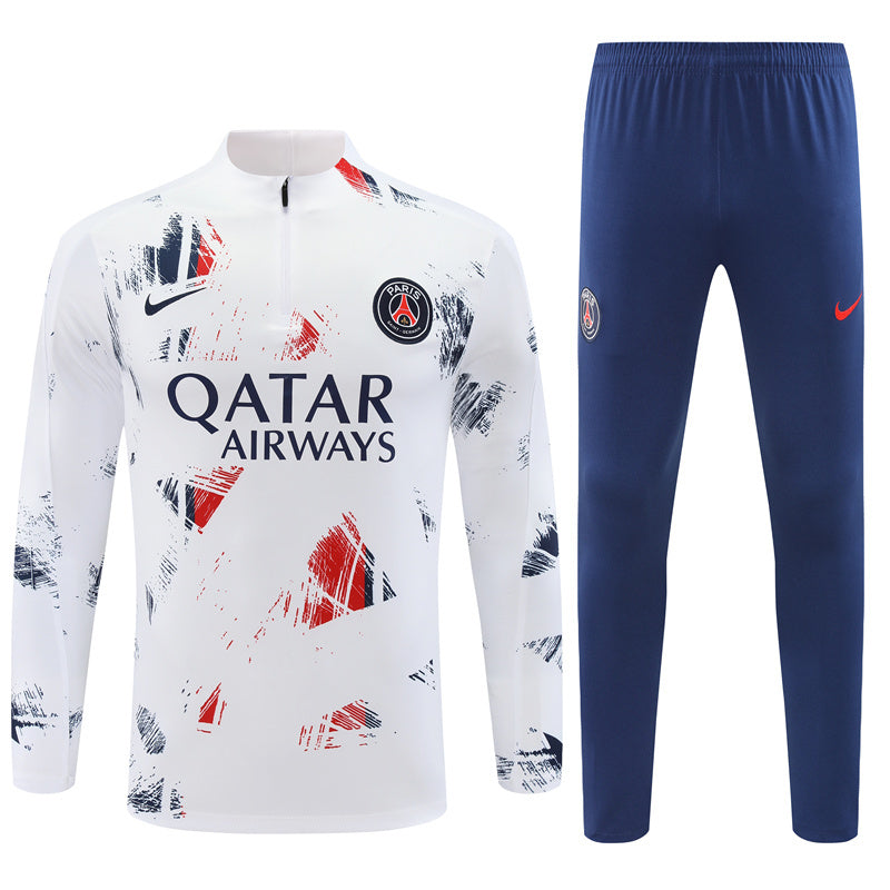psg tracksuit white tracksuit 24 25