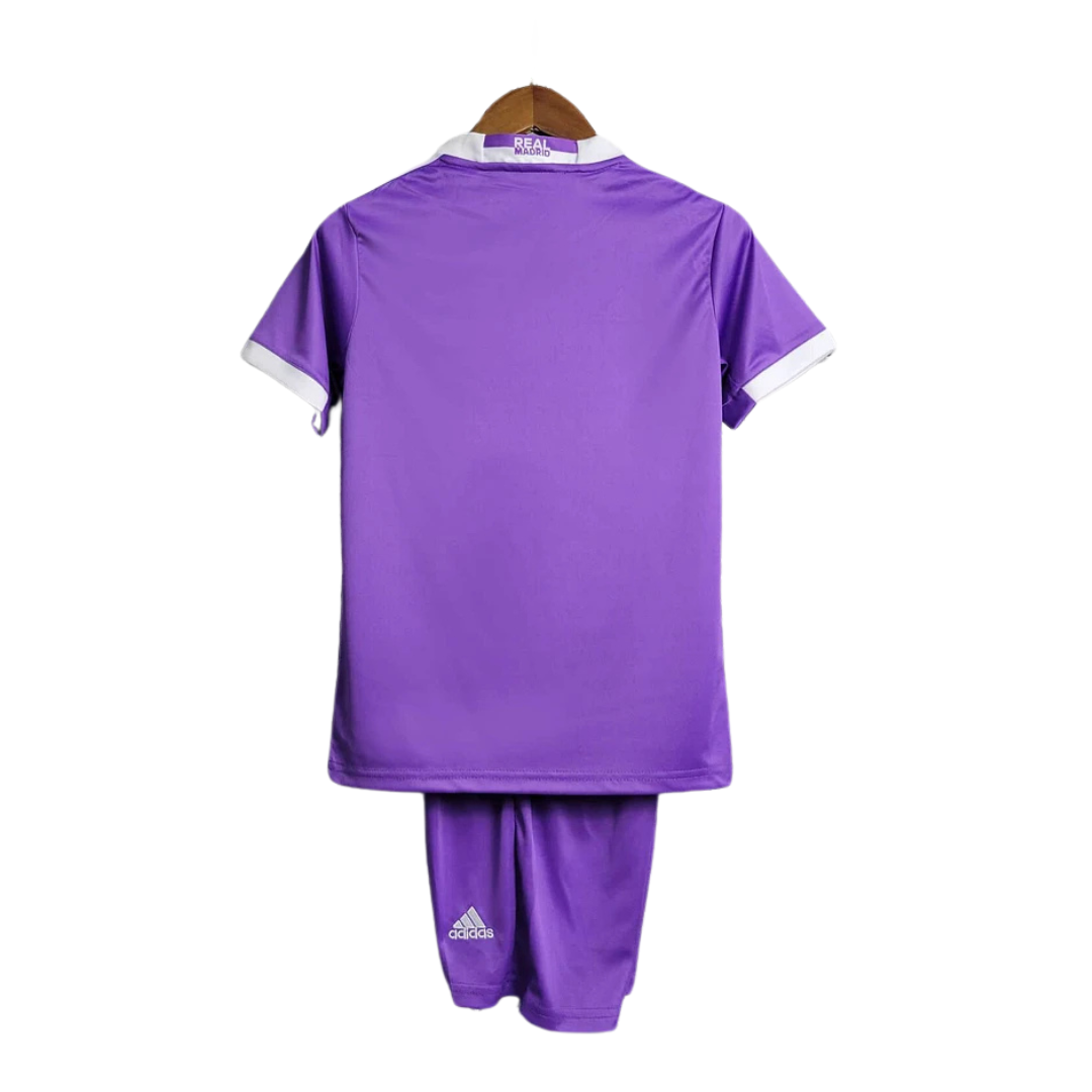 2017-2018 Real Madrid Away Kids Kit