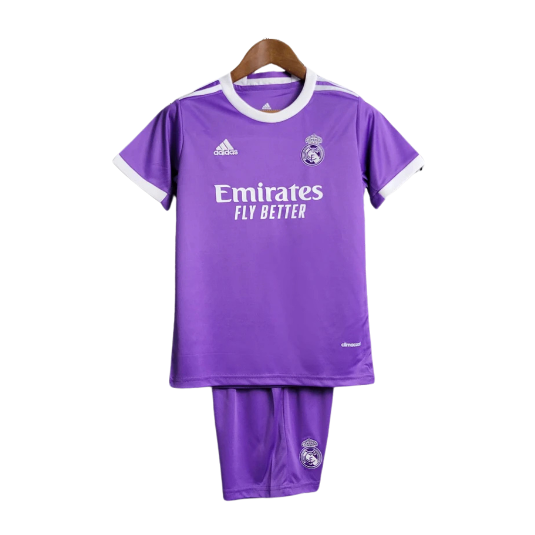 2017-2018 Real Madrid Away Kids Kit