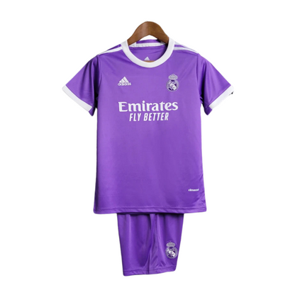 2017-2018 Real Madrid Away Kids Kit