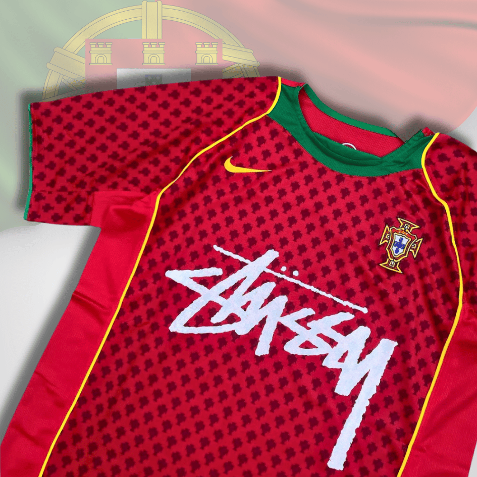 Retro 2010 Portugal stussy jersey