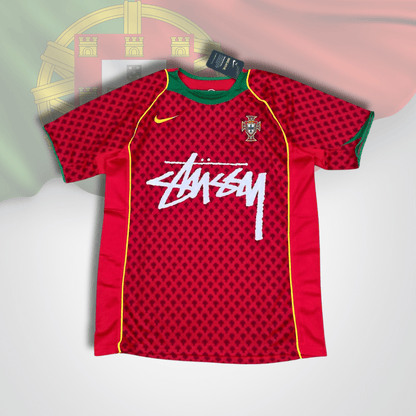 Retro 2010 Portugal stussy jersey