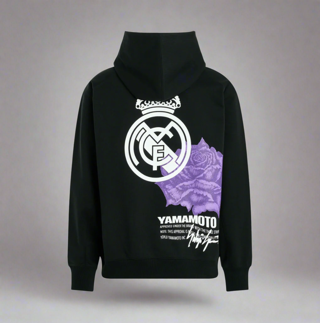 real madrid x y3 soccer hoodie