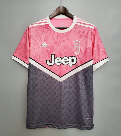 juventus x gucci rosa special edition pink Shirt