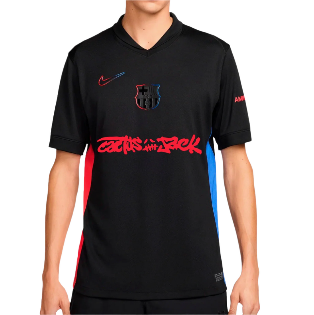 FC Barcelona Travis Scott Jersey - El Clasico Away