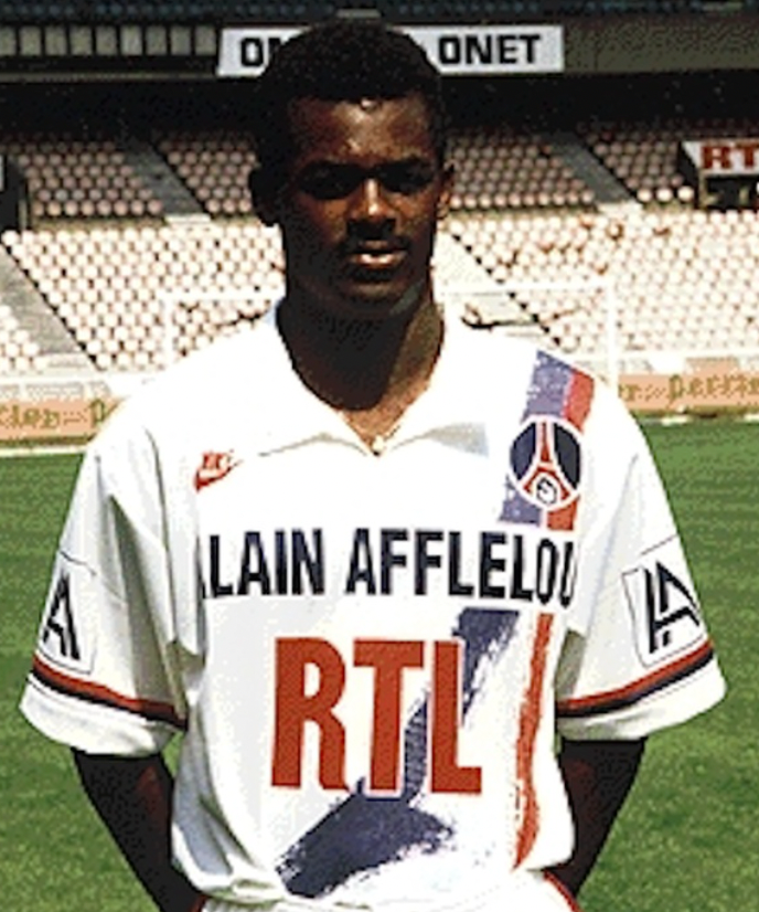 1990 91 PSG Retro Jersey Away