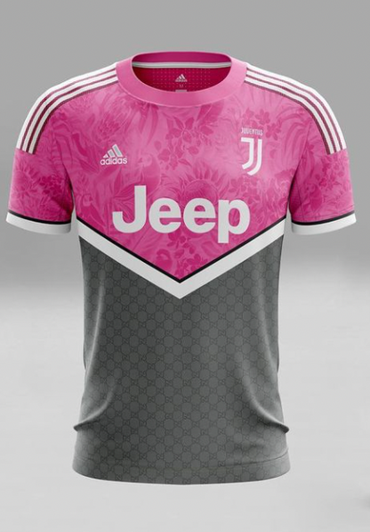 juventus x gucci rosa special edition pink Shirt