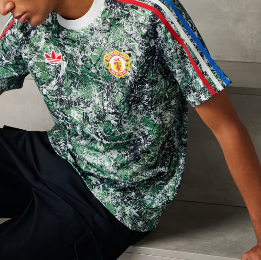 adidas manchester united stone roses originals icon jersey