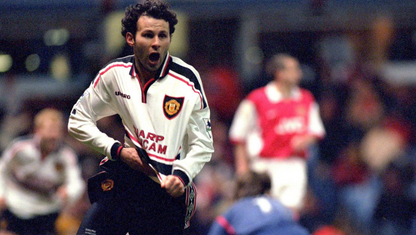 manchester united retro jersey 1997 1998 long sleeve away