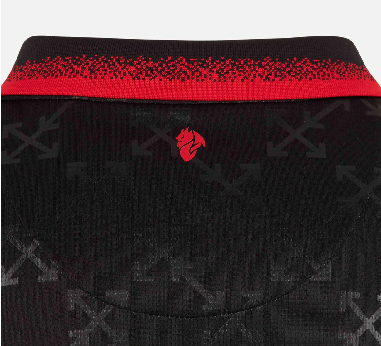 AC Milan Off White Jersey   Black 2024 25