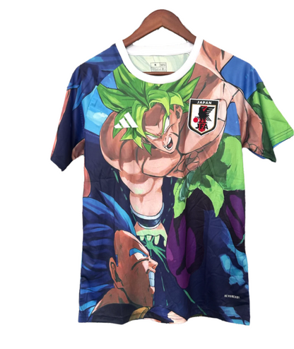 Japan Dragon Ball Z Jersey - Green Super Saiyan Goku