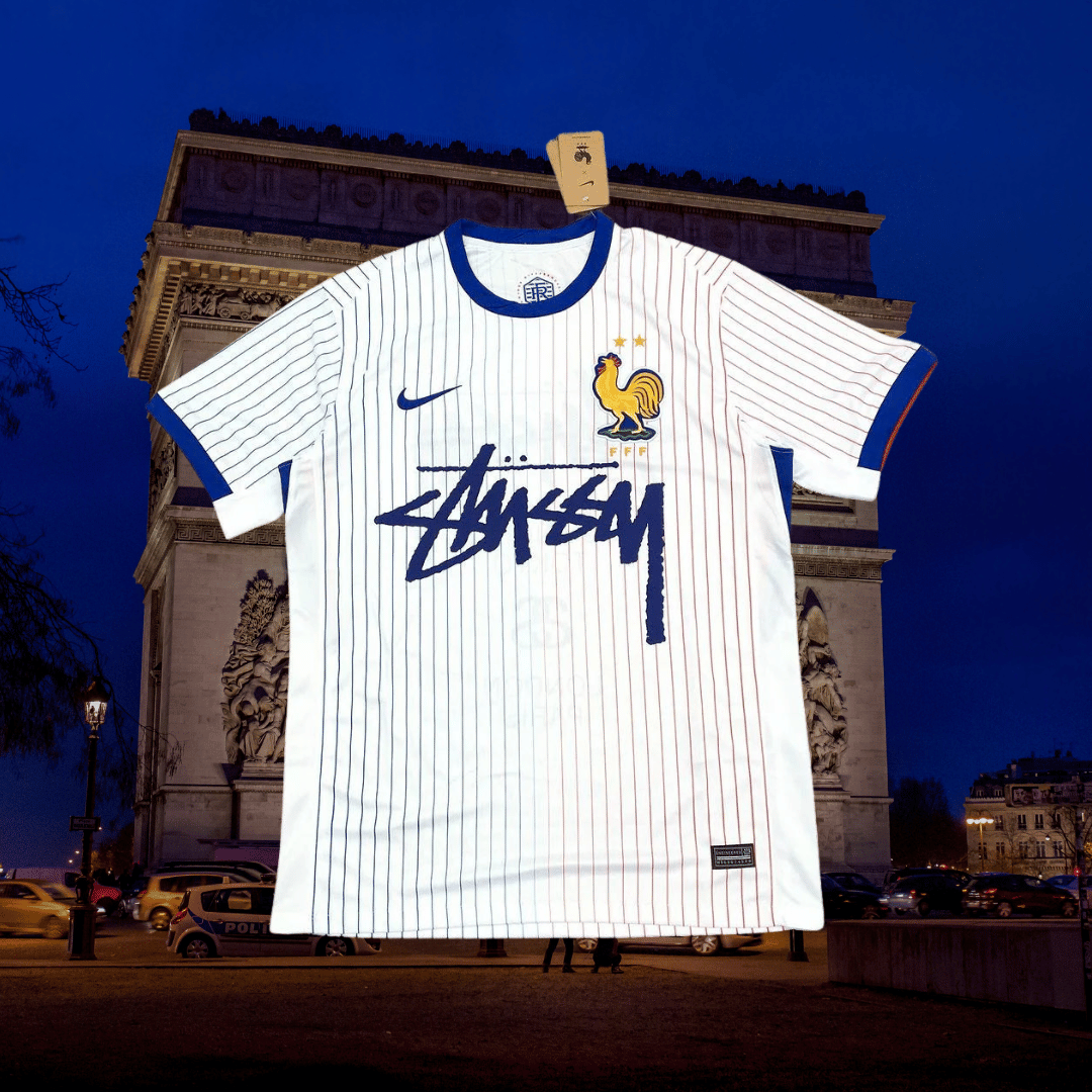 stussy soccer Shirt France Shirt 2025