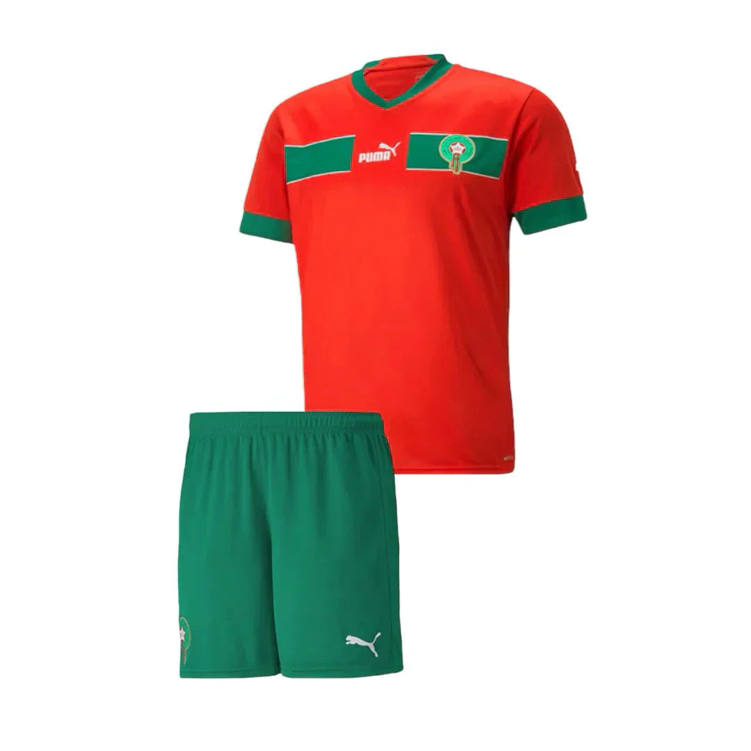 morocco home kids soccer Shirt 2024