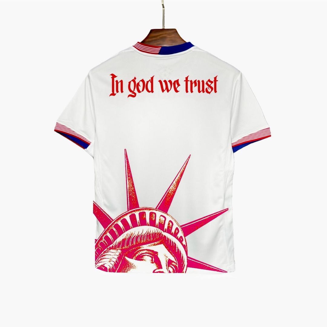 USA Freedom Jersey V2   White Version