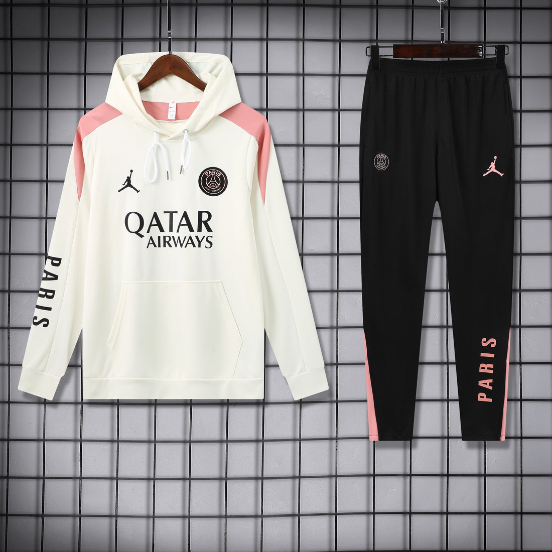 24 25 psg jordan sweatsuit white
