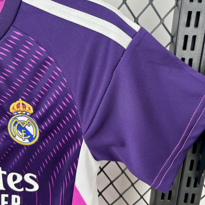 2025-26 Real Madrid GK Kids Football Kit