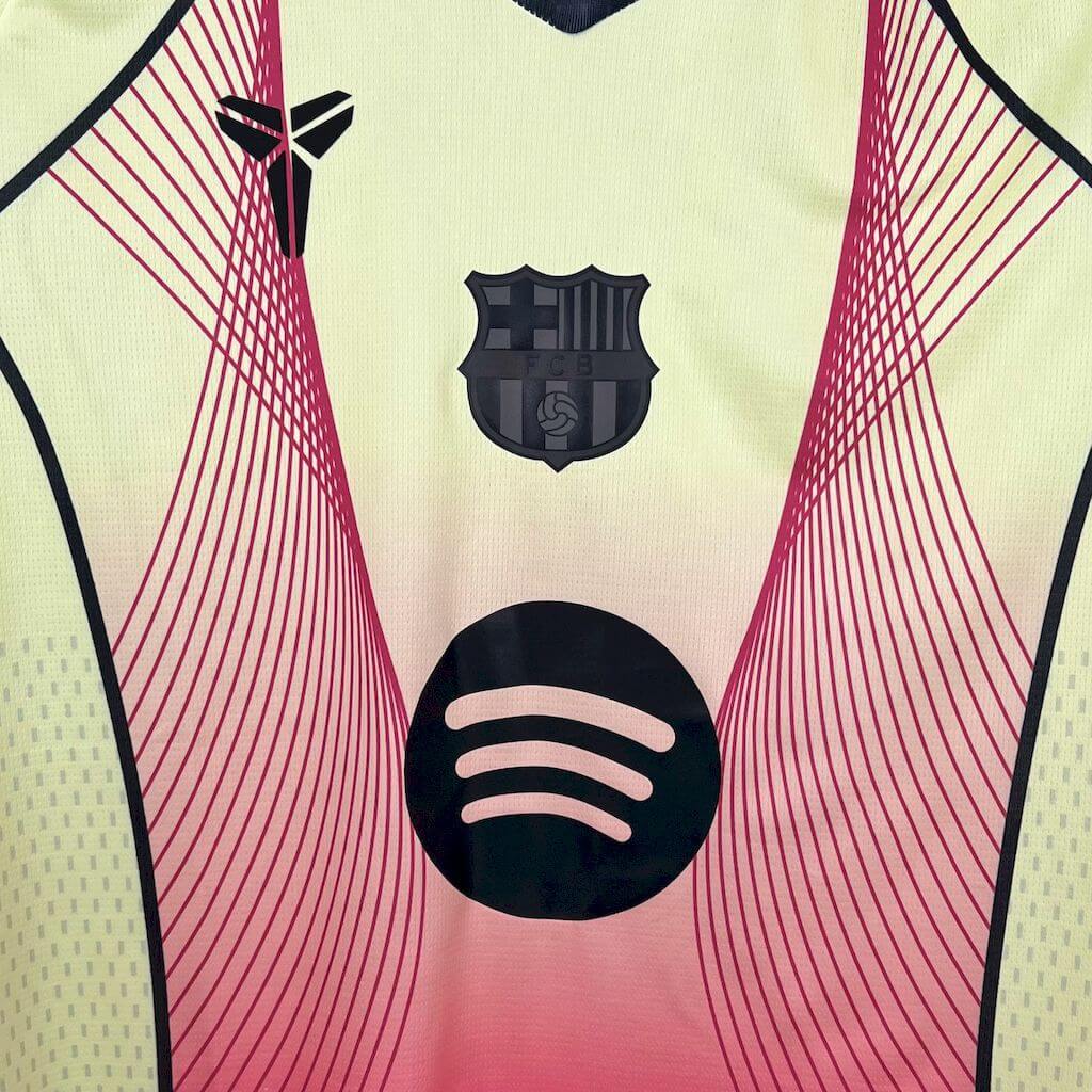 2025-26 FC Barcelona Yellow Mamba Total 90 Shirt
