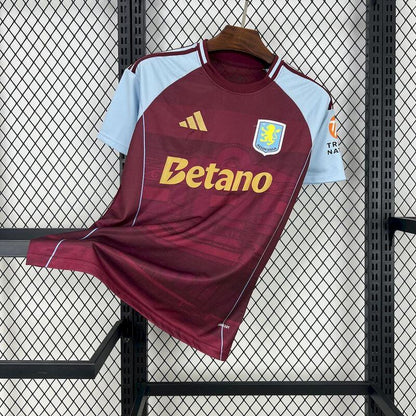 2025-26 Aston Villa Shirt Home