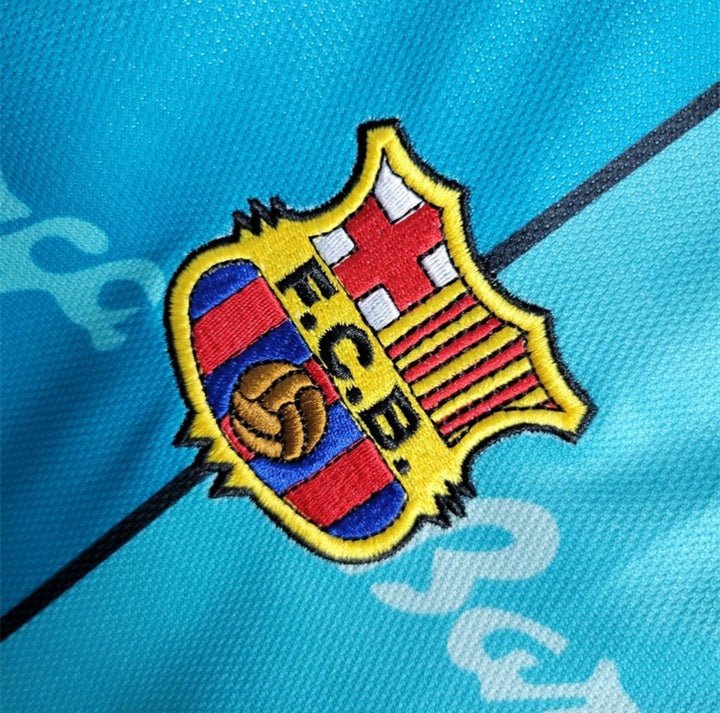 barcelona 1996 1997 away Jersey