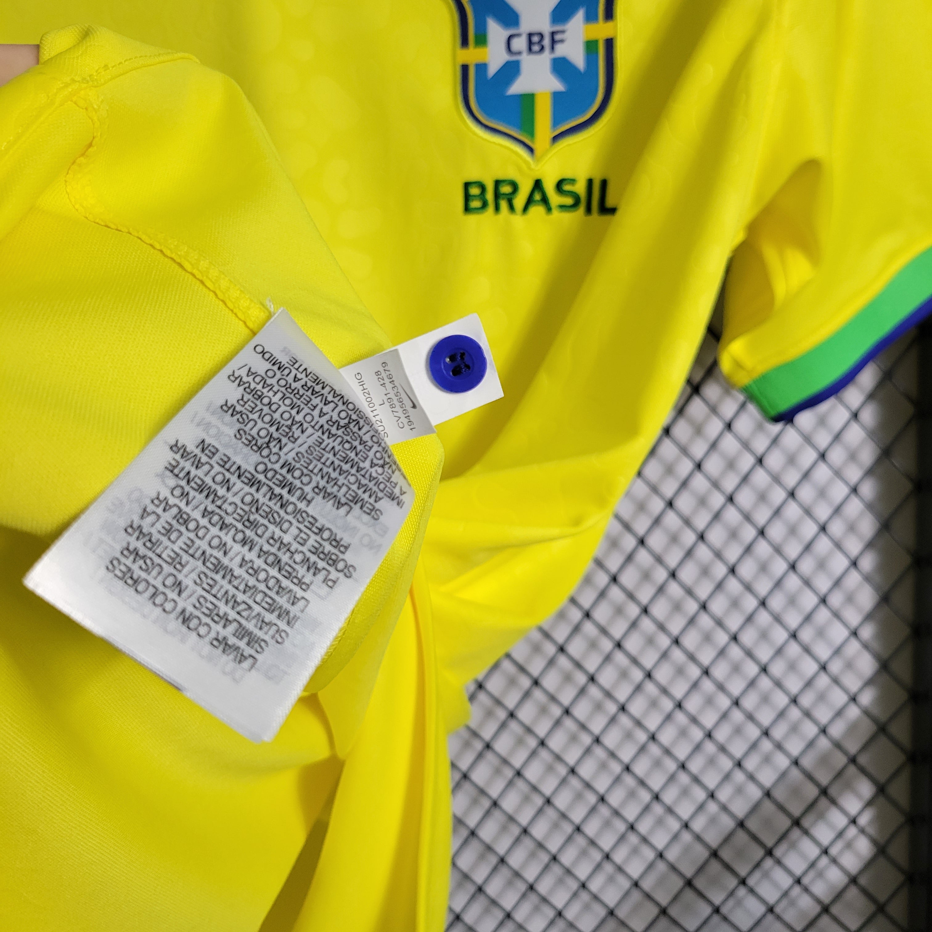 Brazil Shirt   Home National Team World Cup 22/23