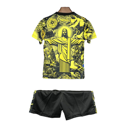 brazil jesus special kids size kit yellow edition