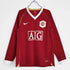 manchester united retro jersey 2006 2007 long sleeve home