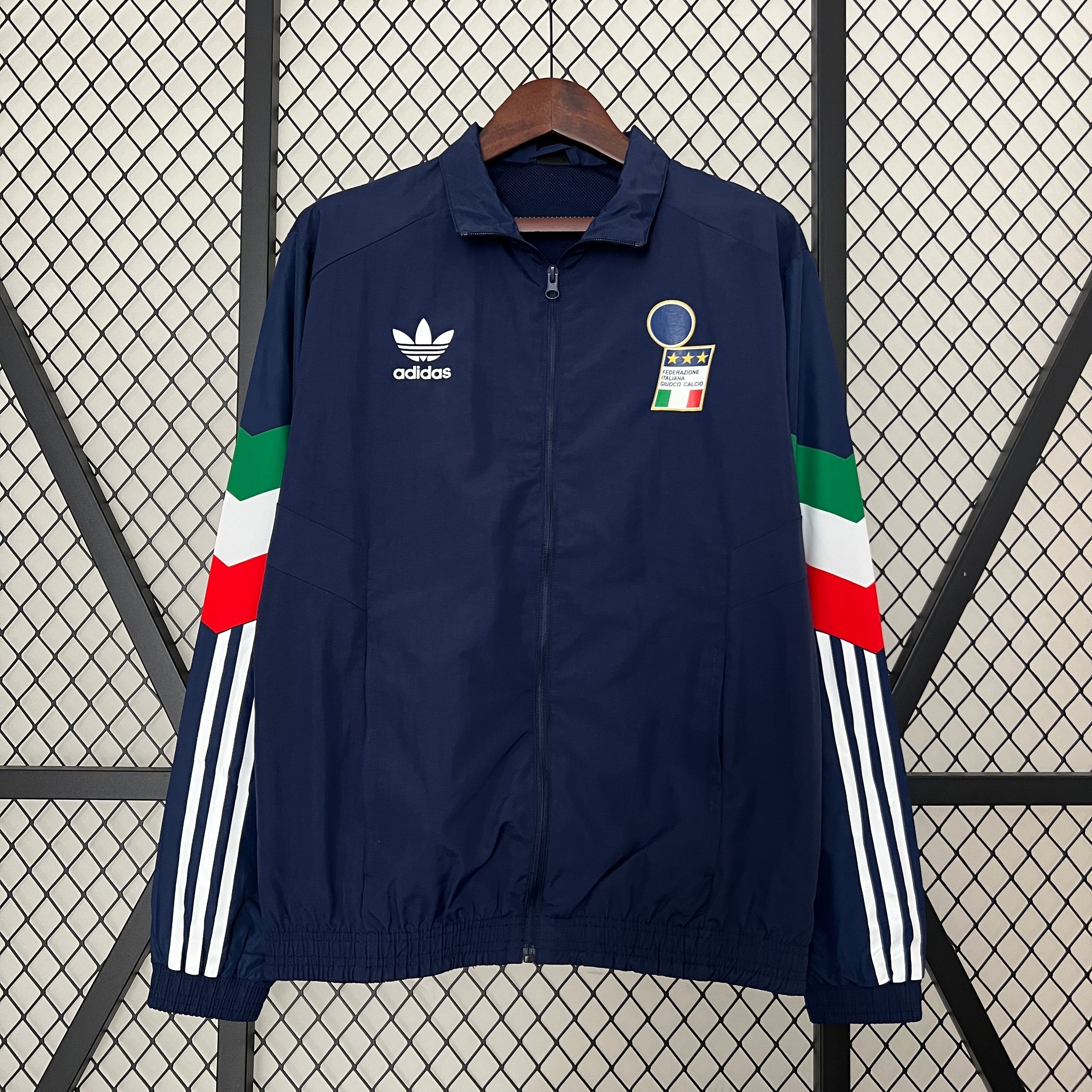 italy soccer windbreaker