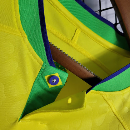 Brazil Shirt   Home National Team World Cup 22/23