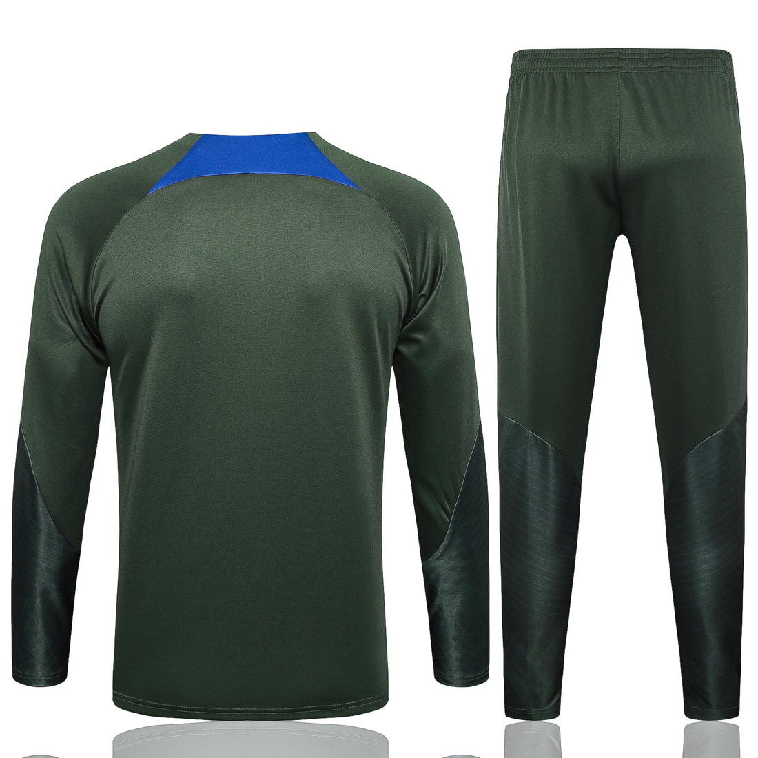 psg tracksuit dark green khaki 2023 24