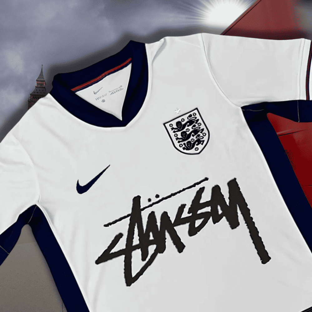 england stussy jersey concept