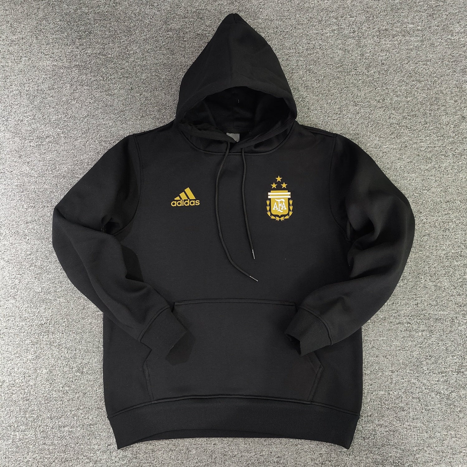argentina messi soccer hoodie black