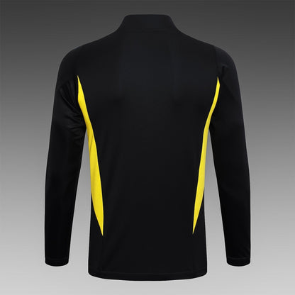 juventus 23 24 black Football Tracksuit