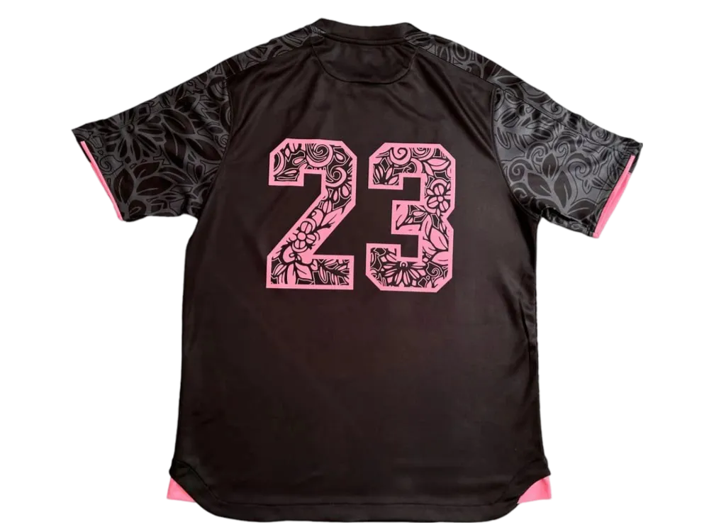 2024 fc palestina farrah azam collab shirt black shirt fan version