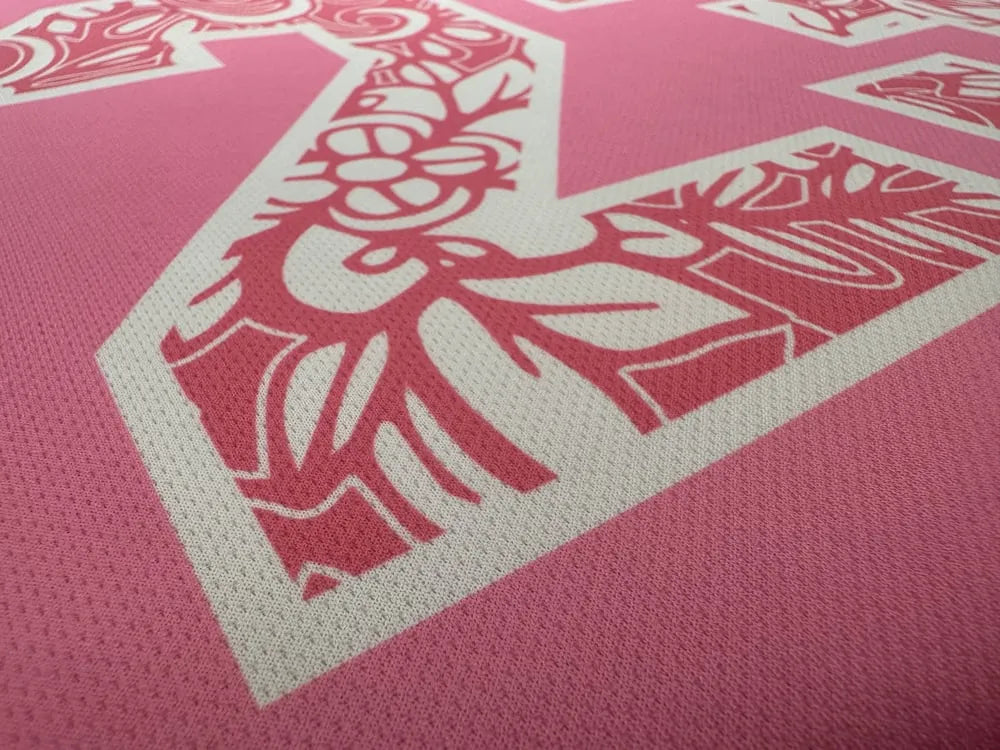 2024 fc palestina farrah azam collab shirt pink shirt fan version goatshirts store