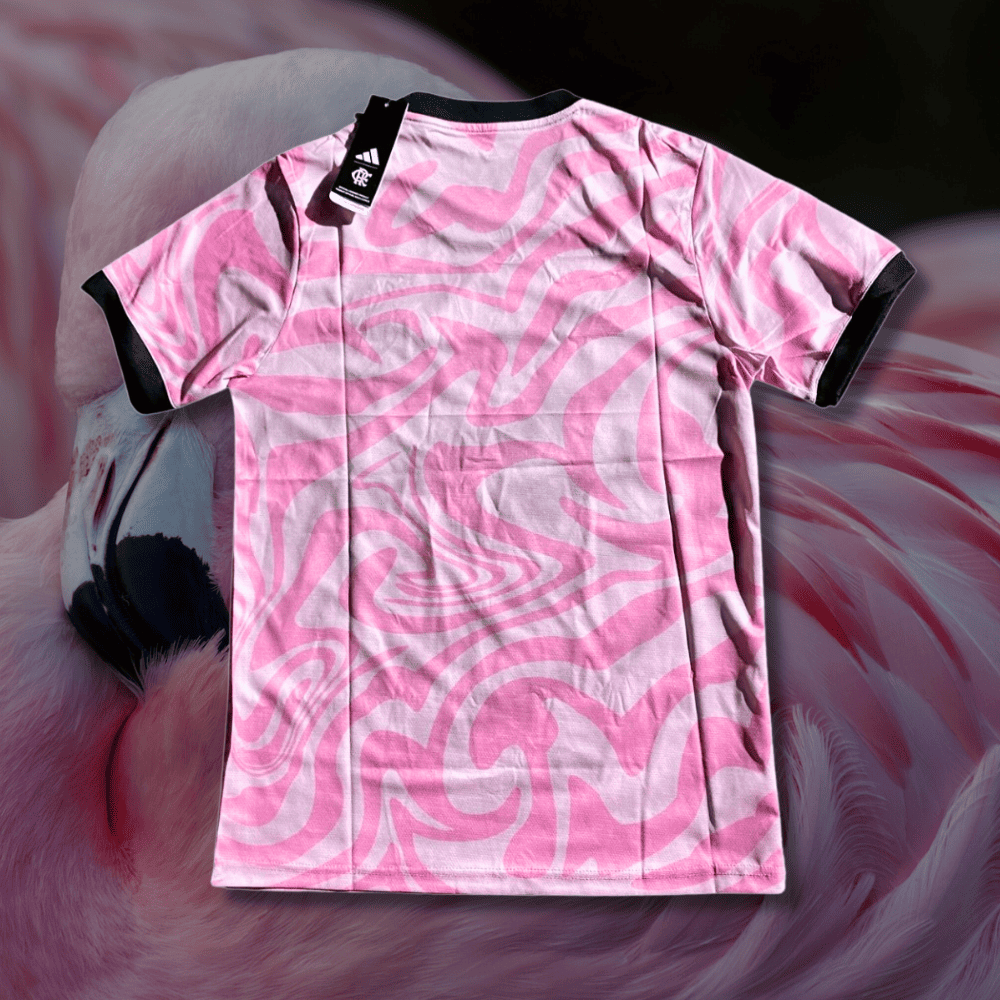 stussy flamengo shirt pink